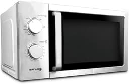 Grunkel Magnetron van roestvrij staal met een inhoud van 20 l en 5 standen - MW-20INOX - ontdooifunctie en timer tot 35 minuten. Roestvrij staal - 700 W — thumbnail 1