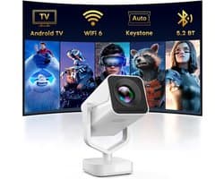 VLSelect® Beamer mini - Projectie scherm - Thuisbioscoop - 1080P