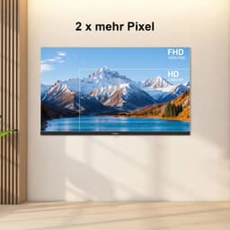 Koorui Smart TV - Tizen TV by Samsung - LED Full HD - 32 inch/81 cm - Streaming apps - AirPlay - Hotelmodus - HDMI x3, USB x2, CI+ - Tripple Tuner DVB-T/T2/S/S2/C - Frameless Design - Enkelvoudige standaard - Geassembleerd in Nederland- K32Q1H-T8M — thumbnail 5