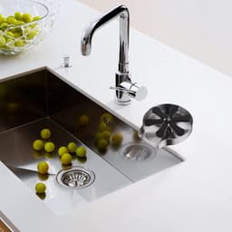 Roestvrij staal glazenspoeler 304 - 10 waterstralen - 360° roterend - voor wijnglazen en kopjes — thumbnail 4