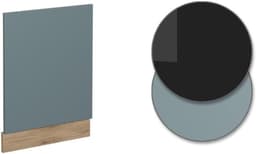 Vaatwasserpaneel - Frontpaneel Keuken - Keuken Upgrade - Modulair Systeem - 45 cm Breed - Blauw-grijs — thumbnail 3