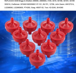 Brandstoffilter Grasmaaier Gas Filter - 10 Stuks - Vervangende Onderdelen - 298090 298090S - 1/4" Brandstofleiding . — thumbnail 3