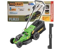 Procraft PLM23bb accu-grasmaaier 40 V (2x 20 V) 430 mm Brushless Solo – zonder accu, zonder oplader