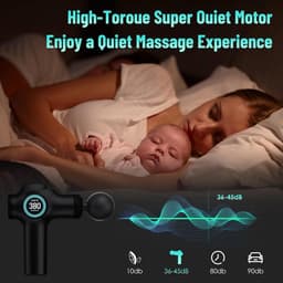 Massage Gun Draadloos - Spierontspanning - Apparaat - Flexibiliteit — thumbnail 5