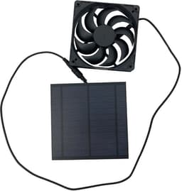 Zonnepaneel Ventilator, Duurzame Afzuigventilator, Geschikt voor Kassen — thumbnail 1