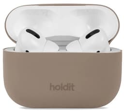 Holdit Silicone Case voor de Apple AirPods Pro / Pro 2 - Mocha Brown — thumbnail 1