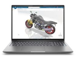 HP Zbook X G2i Wolf Pro Security Edition Copilot+ PC Intel Core Ultra 7 356H Mobiel werkstation 40,6 cm (16") WUXGA 32 GB DDR5-SDRAM 1 TB SSD NVIDIA RTX PRO 2000 Blackwell Wi-Fi 7 (802.11be) Windows 11 Pro AI Workstation, AI PC Zilver QWERTY