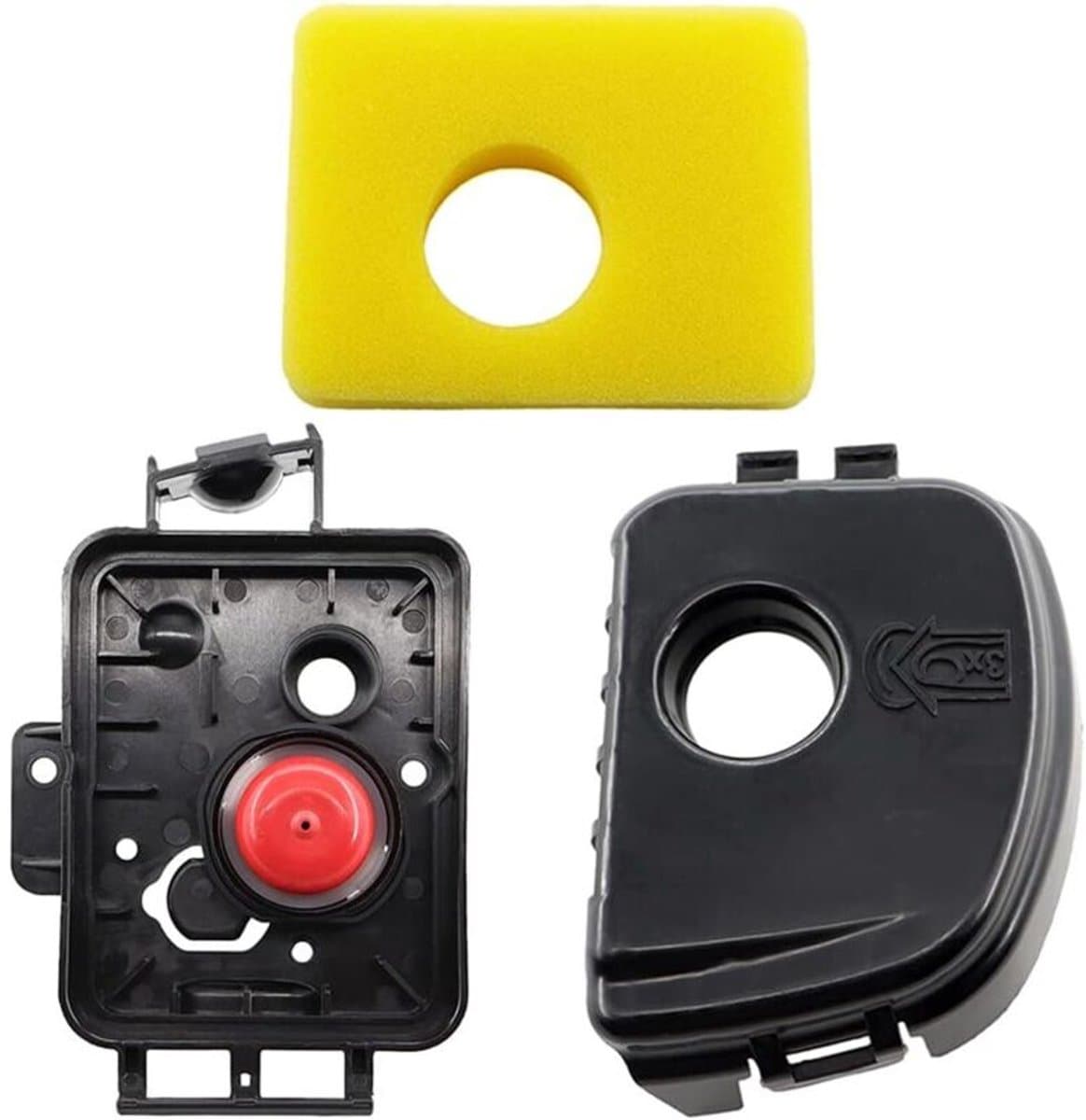 Luchtfilterkappen geschikt voor Briggs & Stratton motoren 300E, 450E, 500E, 550E, 575EX, 08P500, 09P600 en 09P700: 595660 799579 — afbeelding 1