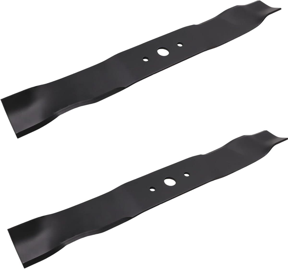 Grasmaaier messen - Vervangende messen - Gazon onderhoud - Hoogwaardig staal - 2x 49 cm - Zilver — afbeelding 1