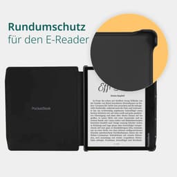 PocketBook Era Lite e-reader Stone Green – 7 inch – 16 GB – spatwaterdicht + Stone Green met Zwarte Shell Cover – voordeelbundel — thumbnail 3