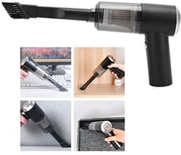 Draagbare Draadloze Mini Stofzuiger voor Desktop Naaimachine Auto Toetsenbord Schoonmaken, Draadloze Handheld met LED Lichten, Klein Volume Ontwerp 9000Pa Zuigkracht — thumbnail 5