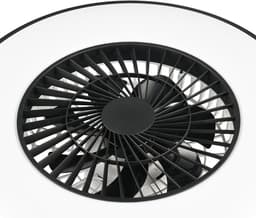 Fantiluxe - Magnus - Plafondventilator met verlichting - Zwart - Ø58cm - Afstandsbediening - Met lamp - Plafond ventilator - Slaapkamer — thumbnail 2