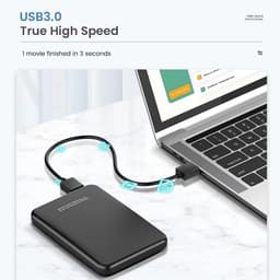 Externe Harde Schijf - Opslagapparaat Mobiel - Bestanden Opslaan - Direct Aan De Slag - 1TB Capaciteit - A — thumbnail 5