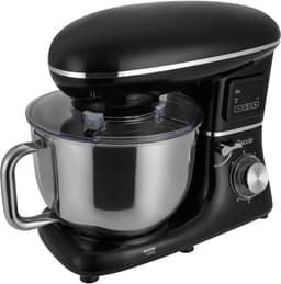 Keukenmachine Deegmachine - Planeetmenger Mixer - Bakken en Koken - 6.2 Liter Kom - 1500W - Zwart — thumbnail 2