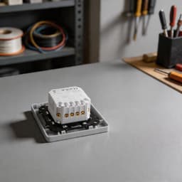 Slimme Thermostaat Knop - Verwarmingsthermostaat Temperatuurregelaar - Kamertemperatuur Regelen - Instelbare Helderheid - 10 x 10 x 5 cm - Wit — thumbnail 4
