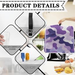 Opvouwbare Mixerhoes - Keukenmachine Beschermhoes - Keuken Apparaat Beschermen - Opvouwbaar en Wasbaar - 435 x 275 x 375 cm — thumbnail 2