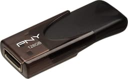 USB Flash Drive - Geheugenstick Gegevens - Bestanden Meenemen - Verschuifbare Kraag - 128 GB - Zwart — thumbnail 5
