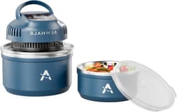 Heteluchtfriteuse - Compacte friteuse - Snel koken - Dubbelwandig geïsoleerd - 3.8 Liter - Blauw — thumbnail 1