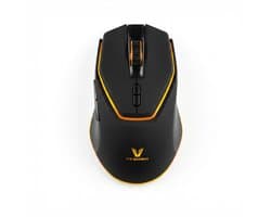 VX Gaming Phoenix - Gaming muis - Draadloze muis - Bluetooth - 2.4 Ghz - RGB - 4.800 DPI - 7 Knoppen - Zwart
