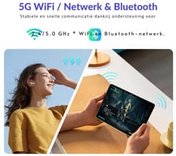Pad 8 Pro Snapdragon 8gen2 Android Tablet 11Inch Hd 12GB 512GB 12000 Mah 5G Dual Sim Wifi Tafels Pc - Black — thumbnail 5