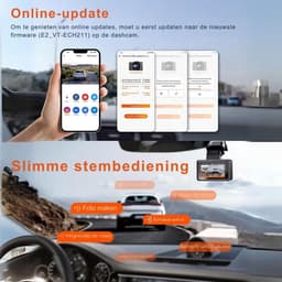 Thuys – Dual Dashcam - Voor Auto 1080p – Voor en Achter Camera – Auto Camera - G-Sensor – App Bediening – Parkeermodus — thumbnail 4