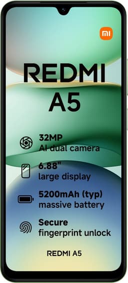 XIAOMI Redmi A5 3GB RAM 64GB ROM Groen - 64 GB Groen — thumbnail 2