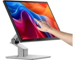 Alogic Clarity 27 Monitor met PD en fold stand (5K/65W) – Resolutie Tot 5120x2880@60Hz – 100% sRGB Kleurbereik Dekking – Tot 65W USB-C PD Stroomvoorziening - Grijs