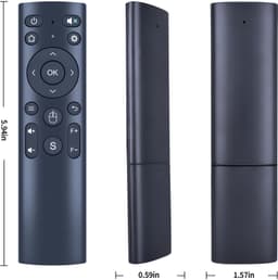 Afstandsbediening vervanging geschikt voor X6 Beamer Home Theater Native 1080P HD, voor P63 beamer — thumbnail 2