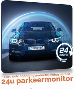 4-kanaals dashcam, auto, 360 graden, met 4 camera's FHD 1080p voor en achter links, rechts, 2 inch 1080p dashcamera, autocamera met IR-nachtzicht, loopvideo, 24-uurs parkeermonitor — thumbnail 3