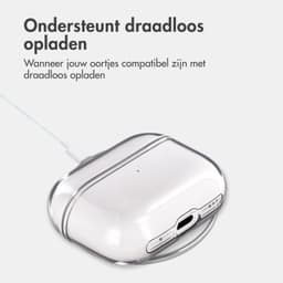 imoshion Clear Softcase voor - Hoesje geschikt voor AirPods Pro 2 / Pro 2 (2022) - Smokey Black — thumbnail 4
