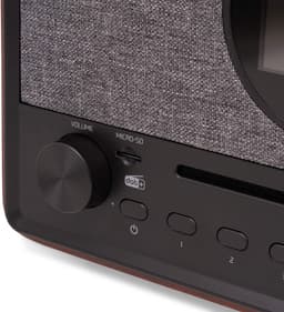 DAB Radio met CD Speler en Bluetooth - Audizio Lucca - FM en Internetradio - AUX en USB Stick Ingang - Wekker — thumbnail 4