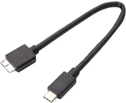 Gegevensoverdrachtkabel - Kabel voor externe HDD - Bestanden overzetten - High-speed 5 Gbps - Tot 5 TB - Zwart — thumbnail 1