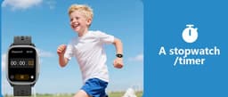 West Watches Model Thunder Activity Tracker Stappenteller - Smartband - Sporthorloge tieners - Groen — thumbnail 3