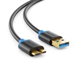 1m Micro USB 3.0 Datakabel tot 5 Gbit/s voor Smartphones, Tablets en Externe Harde Schijven