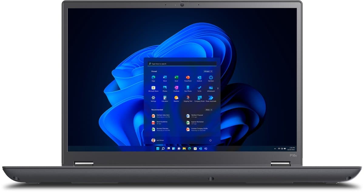 Lenovo ThinkPad P16v Gen 1 | Intel® Core™ i7-13700H | 32 GB DDR5-5600 | 1TB SSD M.2 PCIe 4.0x4 Perform NVMe Opal 2.0 | 16" WUXGA (1920x1200) | Windows 11 Pro | Intel® Wi-Fi 6E AX211 2x2 AX | Bluetooth® 5.1 | NVIDIA RTX™ A500 4GB — afbeelding 1