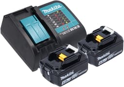 Makita DCL 286 FSM2 accustofzuiger 18 V 0,25 l borstelloos + 2x accu 4,0 Ah + oplader — thumbnail 3