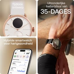 Withings ScanWatch 2 - 38mm - Hybride Smartwatch - Ros�Goudkleurig — thumbnail 2