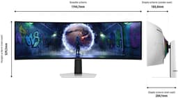 Samsung 49" Odyssey OLED G9 G93SD DQHD 240Hz Gaming Monitor — thumbnail 5
