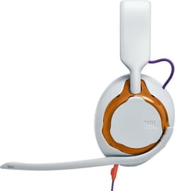 JBL Quantum 250 - Bedrade Gaming Headset - Over-ear Koptelefoon met Microfoon - 3.5 mm Jack - Voor PC, PlayStation, Xbox & Laptop - Licht Teal/Oranje — thumbnail 3