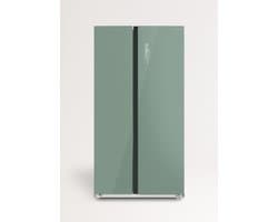 CREATE FRIDGE STUDIO SIDE BY SIDE 550 - Amerikaanse koelkast - Groen