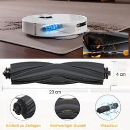 Geschikt voor Dreame L20 Ultra /Complete/ L30 Ultra Veegrobot Accessoires Vervangingsset Hoofdborstel Filter Zijborstel Accessoireset -22 stuks — thumbnail 5