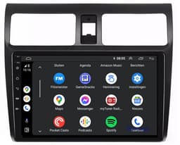 CarPlay autoradio geschikt voor Suzuki Swift | 2004 t/m 2010 | Android 13 | Draadloos Apple CarPlay & Android Auto | 2GB + 32GB | QuadCore processor | Denago DNG-A04 | 2025 model | 2004 2005 2006 2007 2008 2009 2010 | Bluetooth & Wifi — thumbnail 3