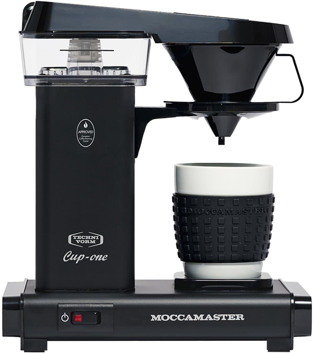 Moccamaster Cup-One - Filterkoffiezetapparaat - Matt Black - 5 jaar garantie — afbeelding 1