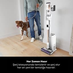 Shark Detect Pro Steelstofzuiger - Alles-in-1 Zuigmond - Draadloos op Accu - Leeg- en Laadstation - Flexibele Stang - Zonder Zak - IW3611EU — thumbnail 3