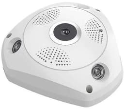 Draadloze netwerkcamera met hoge resolutie en nachtzicht, 360° panoramische camera — thumbnail 1