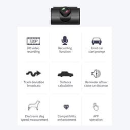 Dailygoods - Innovra - Dailygoods - USB Dash Cam 1080P HD DVR voor Auto's — thumbnail 2