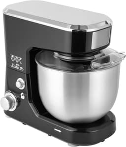 5 L Keukenmachine, 1000 W kneedmachine met 3 snelheden, deegmachine roestvrij staal 304, mixer keuken, vleesmolen elektrisch, incl. eiklopper, garde en kneedhaak — thumbnail 1