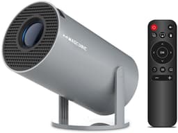 Solayne Projector - Beamer - Projector scherm - Projector beamer - Projector screen - Mini beamer - Home cinema - 8000 lumen Grijs — thumbnail 2