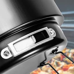 Dailygoods- Barbecue Draagbare Houtskool Grill - Roestvrij Staal - Opvouwbaar - Buiten Grill - Camping Grill - Handgreep voor Gemak — thumbnail 2