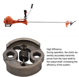 Dailygoods- Koppeling Vervanging voor Echo Shindaiwa - Koppeling Grasmaaiers - Koppeling A056000260 - Koppeling Motoronderdelen - Hoge Efficiëntie - Beschermt tegen Motorschade - Koppelingsset — thumbnail 4